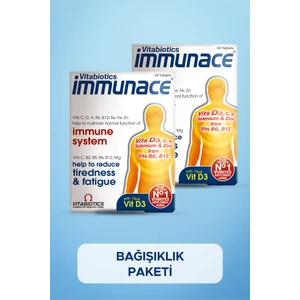 Immunace Vitabiotics 30 Tablet 2'li