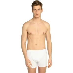 6 Adet Erkek Elastan Likralı Boxer Paket Abani Classic Beyaz