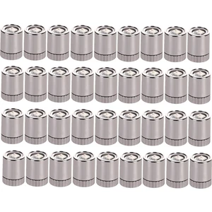 Bebek Evi Için 36 Adet Minyatür Işıklar, El Sanatları Için Minyatür LED Işıklar, Pil ile Çalışan Mini Spot Işıklar (Sıcak Beyaz) (Yurt Dışından)