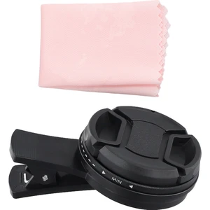 Akıllı Telefonlar Için Klipsli 52MM Telefon Lens Filtresi Evrensel ND2-400 Cep Telefonu Kamera Lensi Için Değişken Filtre (Yurt Dışından)