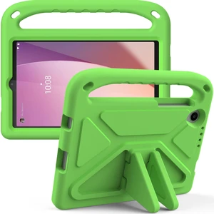 4U Sky Lenovo Tab M8 (4. Nesil) 2024 TB-301XU/M8 (4. Nesil) 2023 TB-300FU El Tutacağı Eva Tablet Kılıfı Katlanabilir Destekli Tablet Kılıfı-Yeşil (Yurt Dışından)