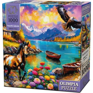 Olimpia Peacefullakeside 1000 Parça Puzzle