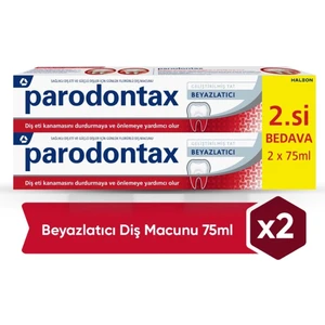 Geliştirilmiş Tat Beyazlatıcı Diş Macunu 75 ml 2'li