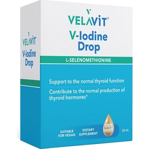 V-Lodine Drop Iyot ve Selenyum Içeren Takviye Edici Gıda 25 ml