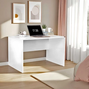 Adore Newyork Geniş Ofis Çalışma Masası  - Diamond Beyaz