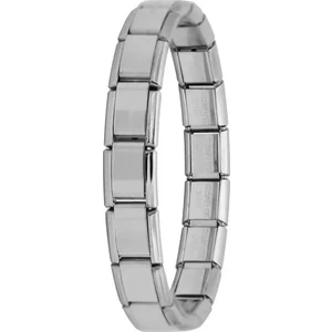 Italyan 18-21CM Beden Seçenekli Charm Çelik Bileklik SCB38