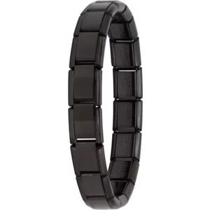 Italyan 18-21CM Beden Seçenekli Charm Çelik Bileklik SCB38