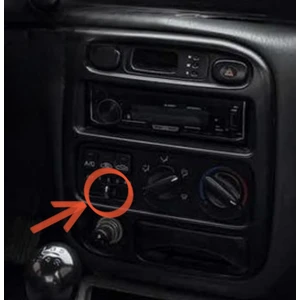 Hyundai Accent Kalorifer Kademe Düğmesi