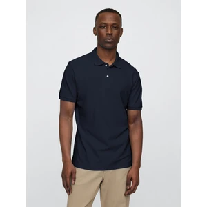 Erkek Lacivert Pique Polo Yaka T-Shirt