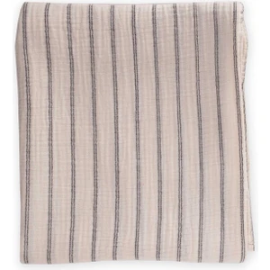 Naturel Battaniye 90X100CM Füme Çift Çizgili