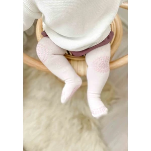 Emekleme ve Kaymaz Külotlu Çorap 6-24 Ay Pudra