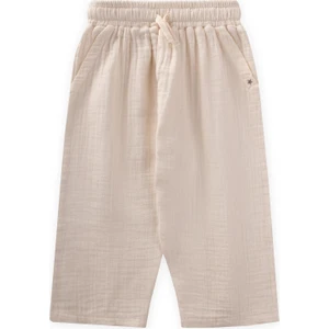 Müslin Pantolon 1-7 Yaş Krem