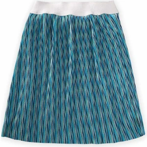 Piliseli Sim Lastik Detaylı Etek 2-7 Yaş Mavi