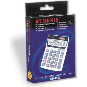Rubenıs Hesap Makinası 12 Hane Sb 1500