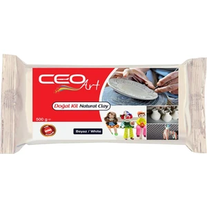 Ceo Art Doğal Kil Beyaz 500 Gram