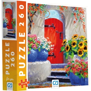 Ca Games Kırmızı Kapı Puzzle 260 Parça Ca260-6001