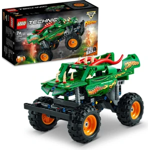 LEGO® Technic Monster Jam Dragon 42149 - Oyuncak Kamyonları Seven 7 Yaş ve Üzeri Çocuklar için 2#si 1 Arada Model (217 Parça)