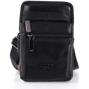 ÇÇS 31448 Erkek Hakiki Deri Askılı Çapraz Çanta