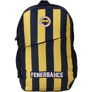 Me Çanta 3 Bölmeli Fenerbahçe Çubuklu Forma Desenli Okul Sırt Çantası 24756