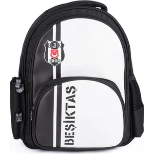 3 Bölmeli Suni Deri Okul Çantası (24348)