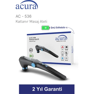 AC-536 Isıtmalı & Soğutmalı Profesyonel Katlanır Masaj Aleti