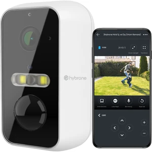 Hold İç ve Dış Ortam Bataryalı Wi-Fi Akıllı Kamera, Renkli Gece Görüşü, Siren ve Işığı Sayesinde Aktif Caydırıcılık, Mıknatıs ile Kolay Kurulum