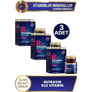B12 Vitamin 60 Tablet 3 Adet