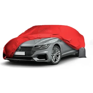 Kırmızı Penye Universal Sedan Branda – Mercedes C Serisi , Toyota Corolla, Renault Megane 4, Honda Civic, Egea Sedan Uyumlu, Şık ve Dayanıklı Koruma