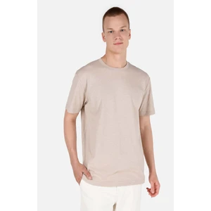 Bej Erkek Tshirt K.kol