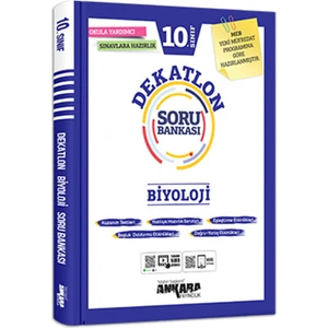 Ankara Yayıncılık 10. Sınıf Biyoloji Dekatlon Soru Bankası