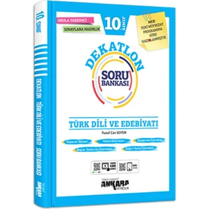 Ankara yayıncılık 10.Sınıf Türk Dili Ve Edebiyatı Dekatlon Soru B