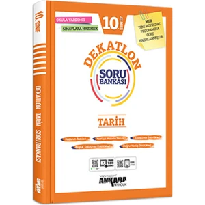Ankara Yayıncılık 10.Sınıf Tarih Dekatlon Soru Bankası