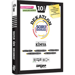 Ankara Yayıncılık  10. Sınıf Dekatlon Kimya Soru Bankası