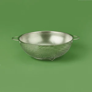 Paslanmaz Çelik Süzgeç - Gri - 25 cm