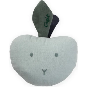 Müslin Çıngıraklı Elma Oyuncak Mint Yeşili