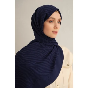 Açık Lacivert Pamora Şal 02