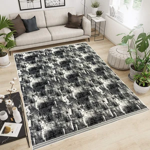 Modern Pamuklu Halı Örtüsü Savan 6m2 Dokuma 200X300 Lastiksiz