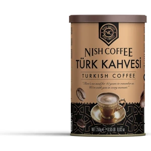 Nish Coffee Nish Türk Kahvesi 250 grr Teneke Kutu
