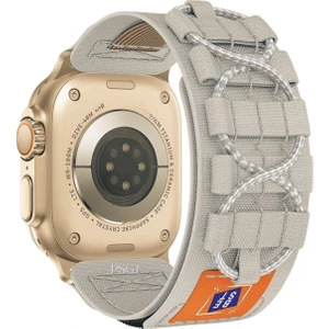 Psgt apple Watch 42-44-45-49 S10(46)MM Krd-99 Outdoor Terletmeyen Hasır Kordon