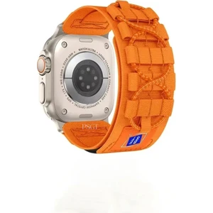 Psgt apple Watch 42-44-45-49 S10(46)MM Krd-99 Outdoor Terletmeyen Hasır Kordon