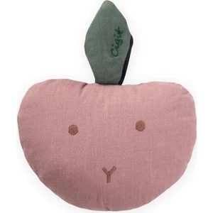 Müslin Çıngıraklı Elma Oyuncak Gül Kurusu