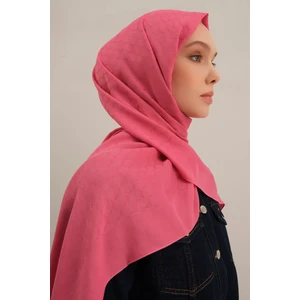 Pembe Link Desen  Bambu Cotton Şal  37