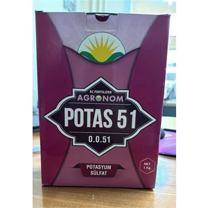 Potas 51 - %100 Suda Çözünür Potasyum Gübresi 0-0-51 (Toz Form)