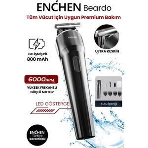 Beardo Çok Fonksiyonlu Tüm Vücut Için Uygun Şarjlı Saç Ve Tıraş Makinesi