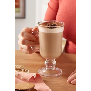 6 Adet Irısh Kulplu Latte Bardak 55141 230 cc