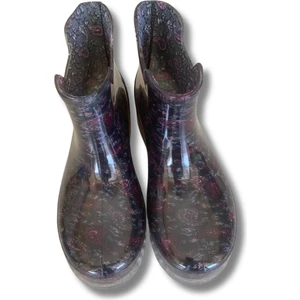 Potin Kadın Yağmur Botu 36-40 Mürdüm