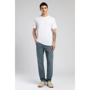 Jagger Normal Bel Dar Kesim Düz Paça Gri Erkek Jean Pantolon