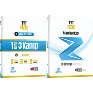 Zeduva Yayınları Fizikfinito Tyt Fizik 1 Kitap 3 Kamp Video Ders Kitabı ve Soru Bankası Seti