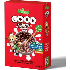 Good Keçi Sütlü Vitaminli Çikolatalı Gevrek 400 gr