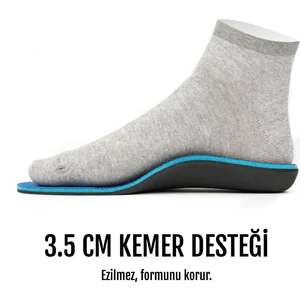 Fitter Foot Fitterfoot-Erkek Ve Kadınlar İçin Ark Destekli Tabanlıklar,2 cm Boy Uzatan, Ayakkabı İçi Ortopedik Destek, Gün Boyu Enerji Ve Konfor Sağlayan Ayakkabı Tabanlıkları